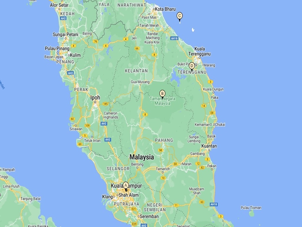 Kuala Lumpur, Taman Negara, Perhentian Islands & Tanjong Jara Resort 